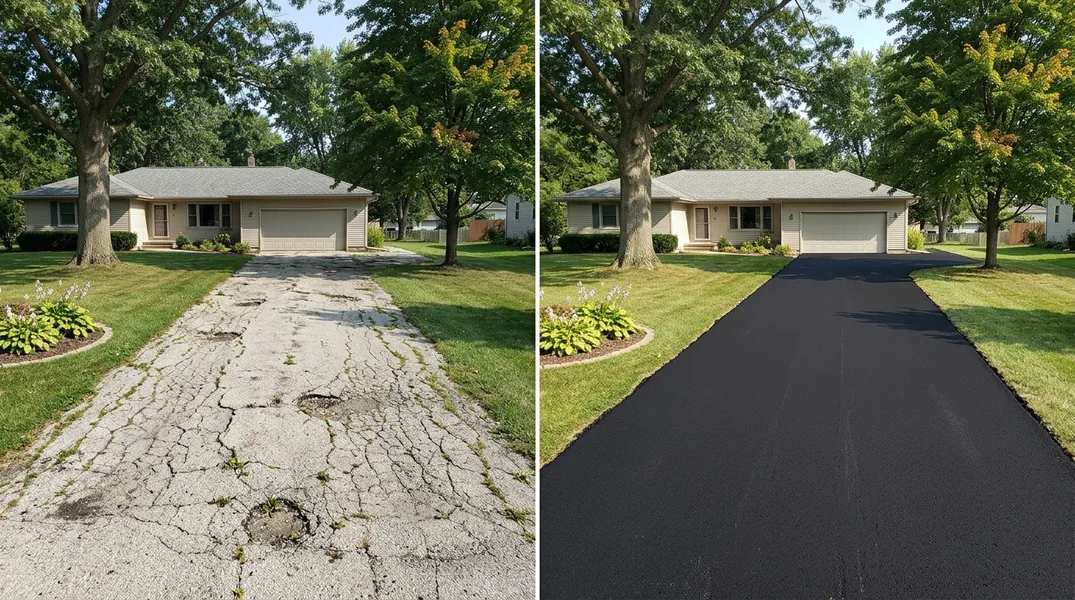 Result asphalt paving in South Bend - South Bend Asphalt Paving