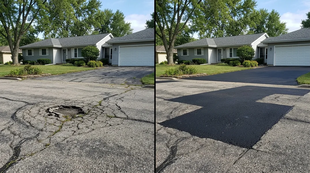 Result asphalt paving in South Bend - South Bend Asphalt Paving