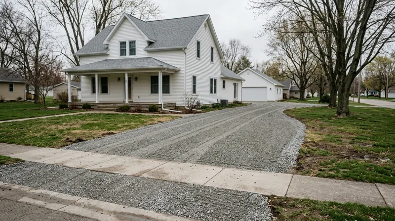 Gravel Driveway Installation & Grading South Bend